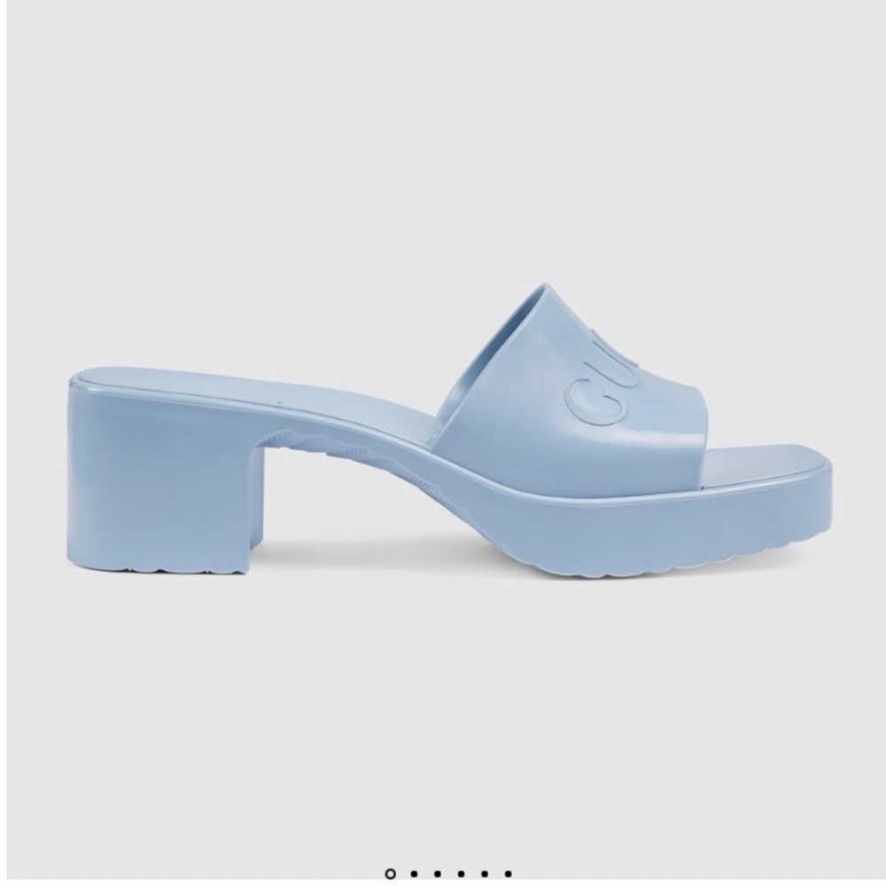 Gucci jelly sandal